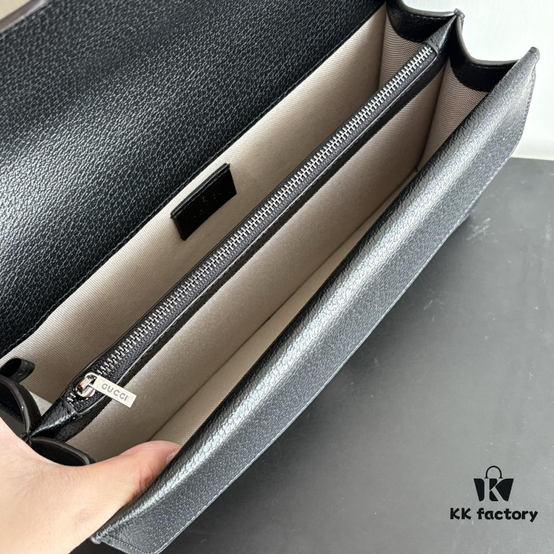 Newly Upgraded Dionysus Series Black Denim Bag #400249