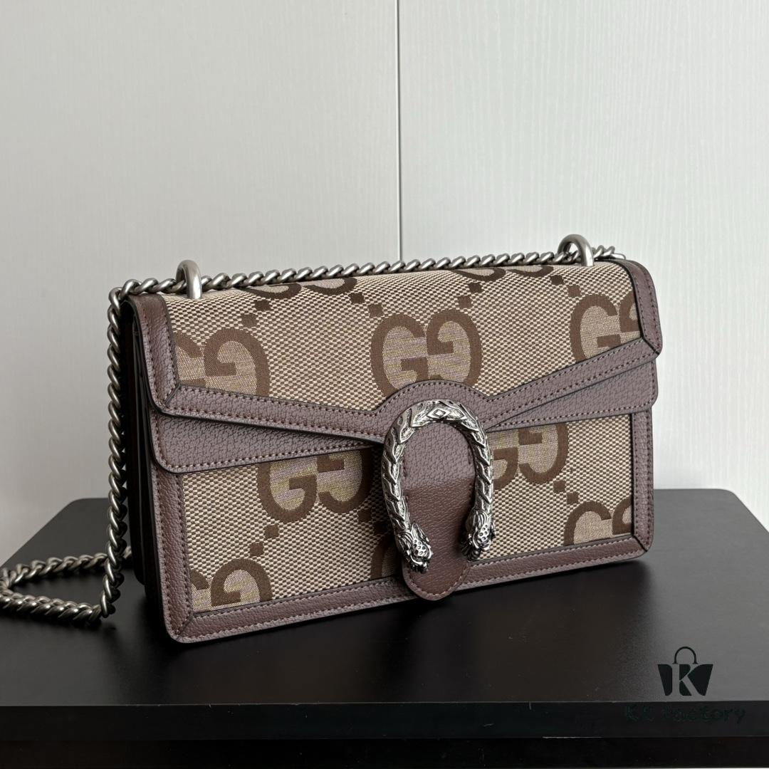 Upgraded Version Dionysus Mini Bag with Tiger Head Hardware