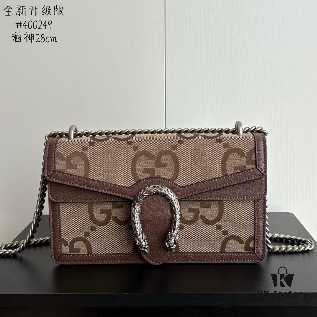 Upgraded Version Dionysus Mini Bag with Tiger Head Hardware