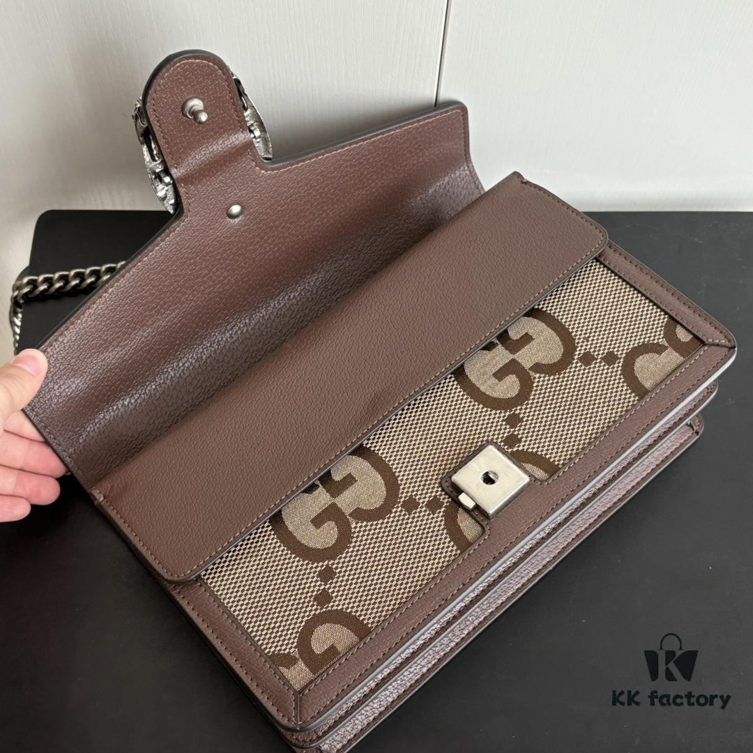 Upgraded Version Dionysus Mini Bag with Tiger Head Hardware