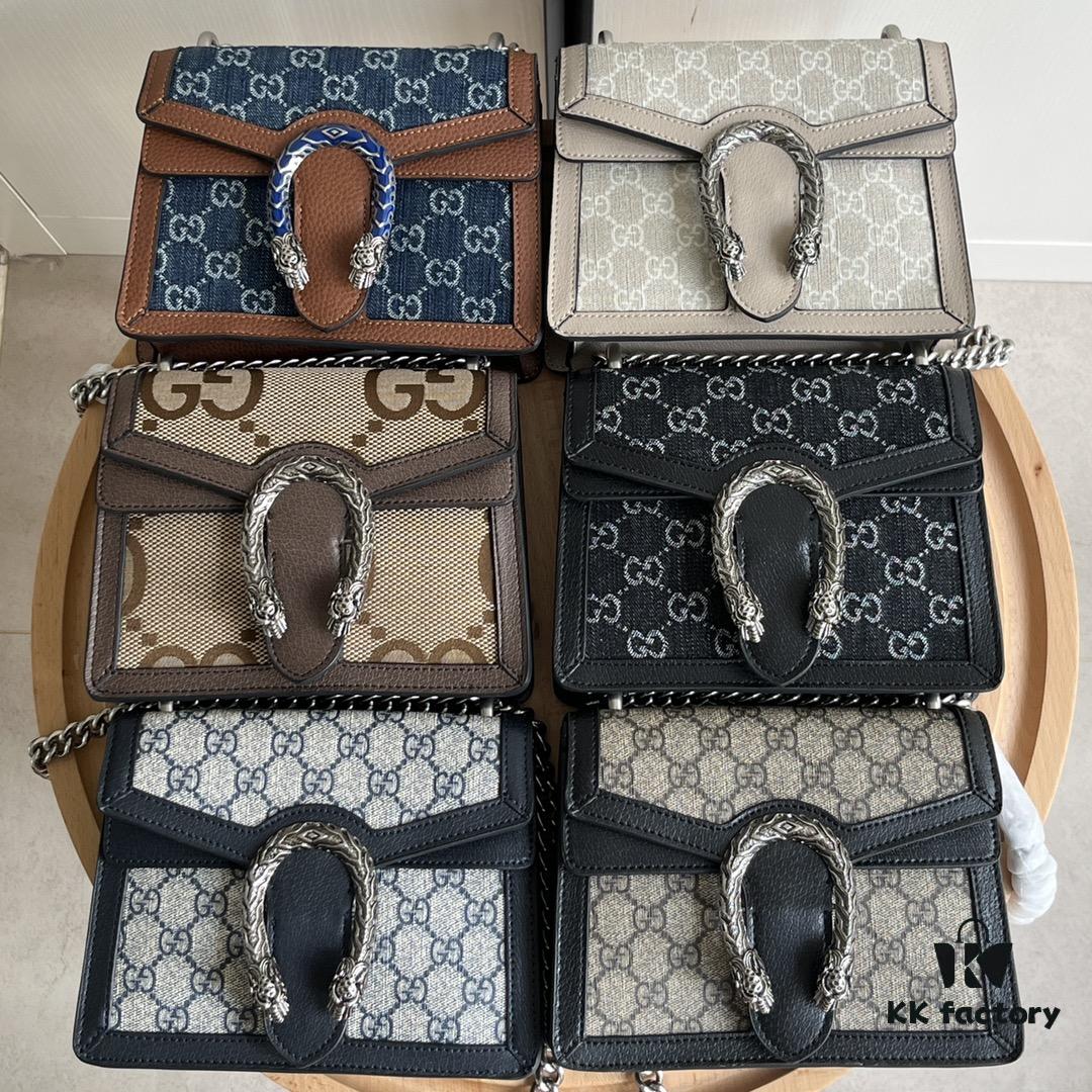 Authentic Shot #421970 Blue Denim Dionysus Series Bag