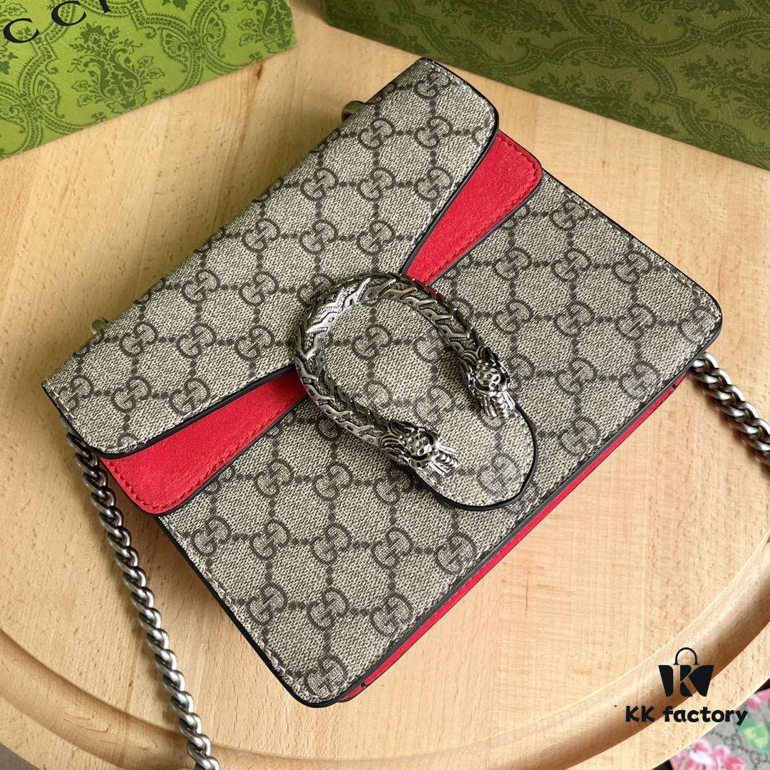 Authentic Shot #421970 Red Dionysus Series Bag