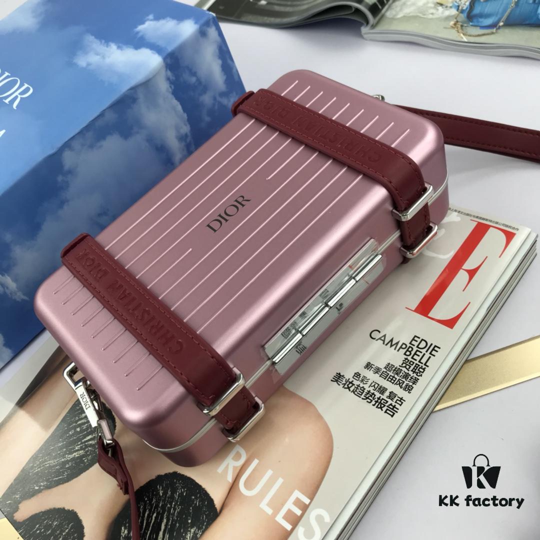 DIOᖇ 🎉🎉 x RIMOWA Collaborative Limited Edition Mini Luggage Handbag