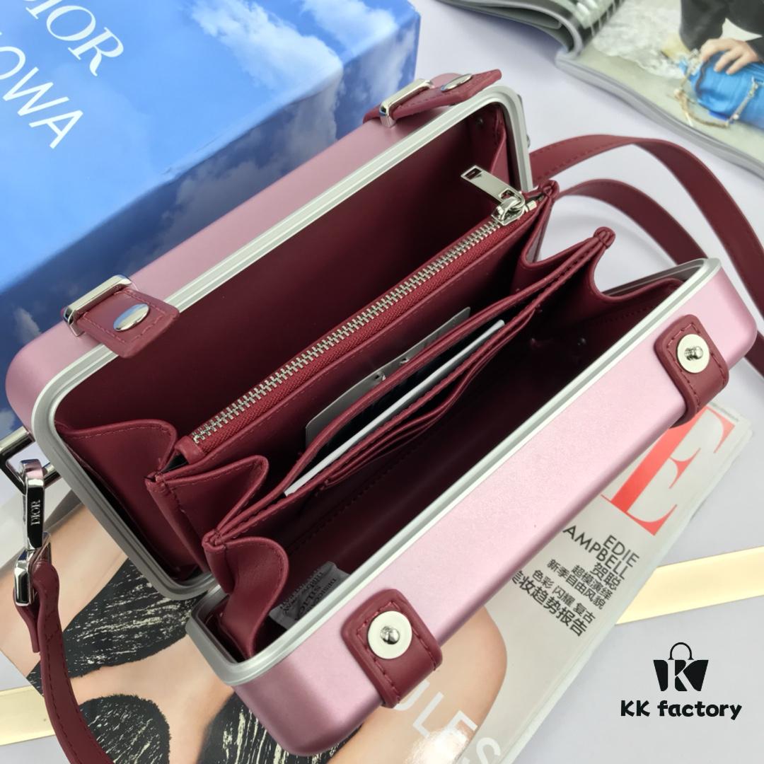 DIOᖇ 🎉🎉 x RIMOWA Collaborative Limited Edition Mini Luggage Handbag