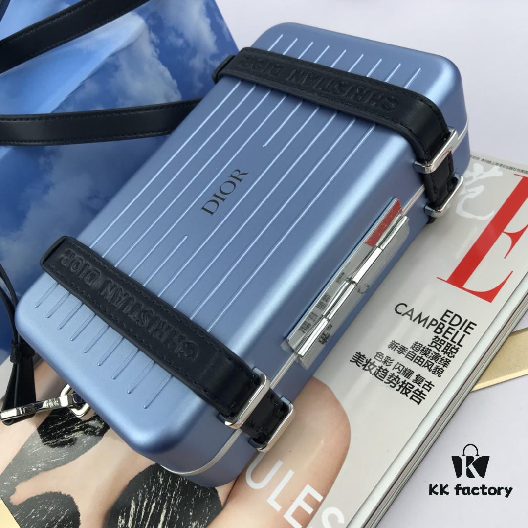 DIOᖇ🎉🎉 & RIMOWA Limited Edition Collaborative Mini Luggage Handbag