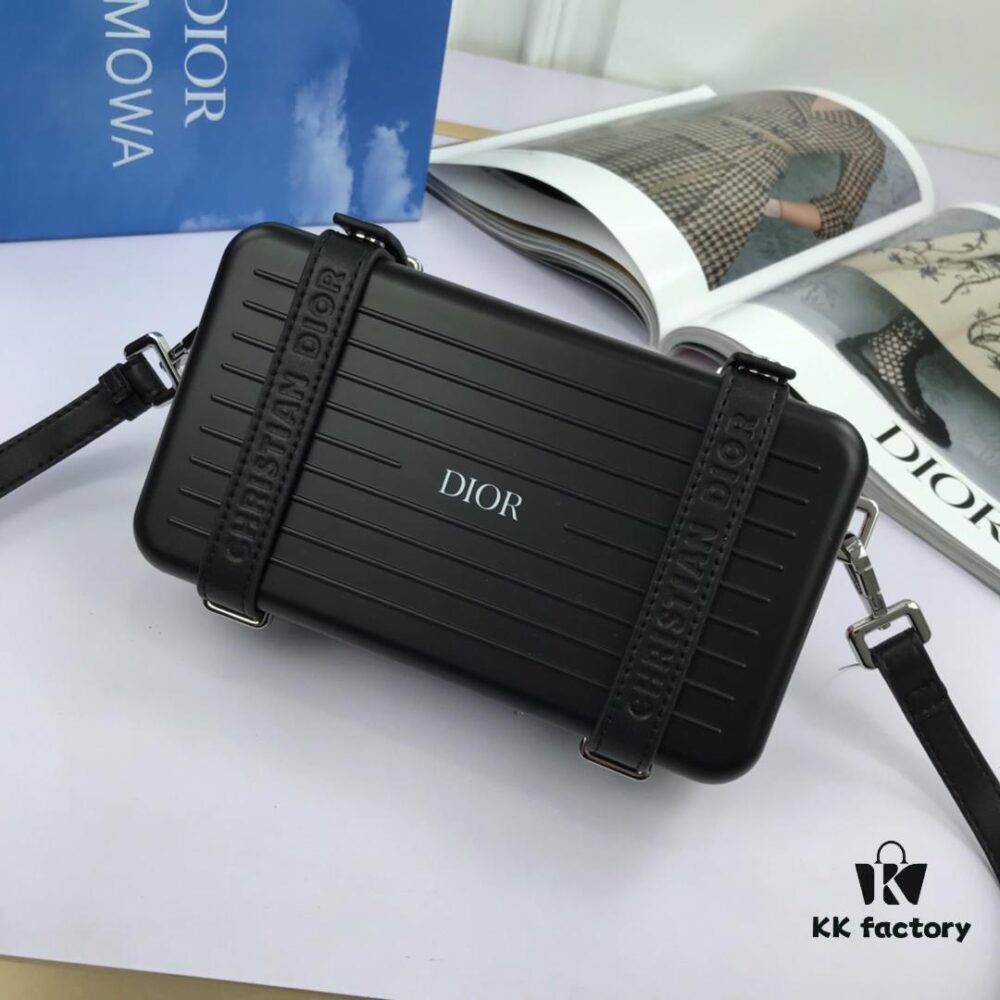 DIOᖇ 🎉🎉 & RIMOWA Limited Edition Collaborative Mini Luggage Crossbody Bag