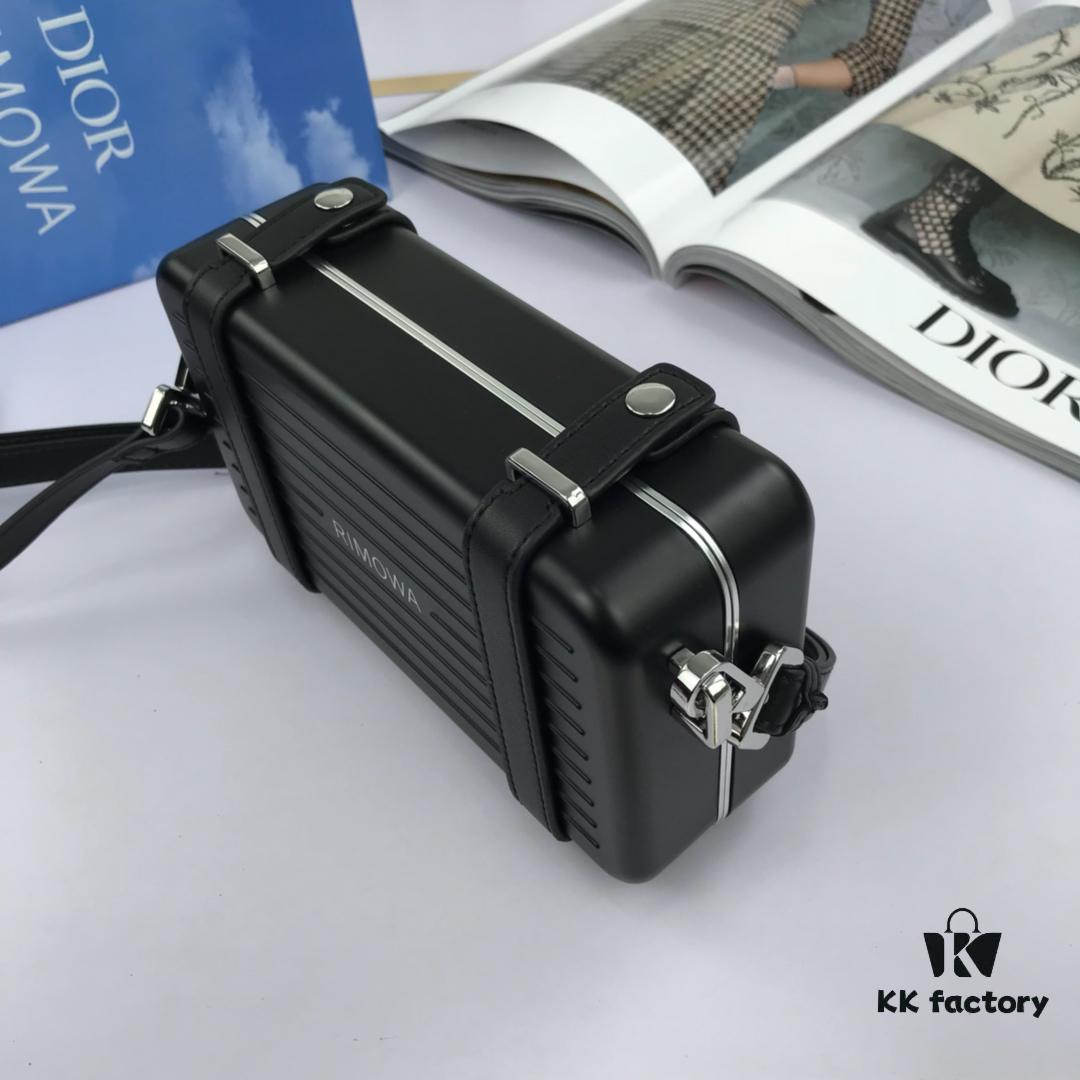 DIOᖇ 🎉🎉 & RIMOWA Limited Edition Collaborative Mini Luggage Crossbody Bag