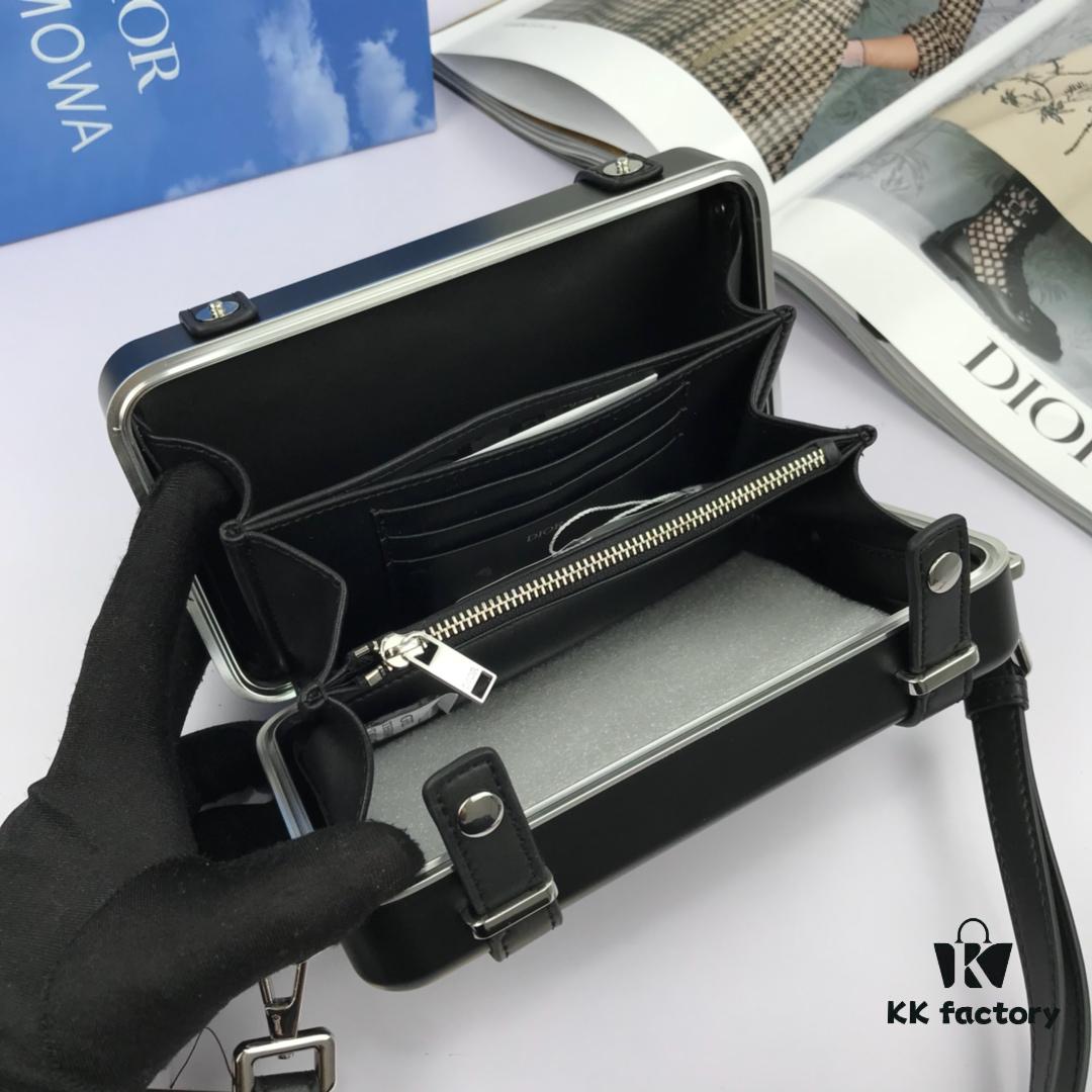 DIOᖇ 🎉🎉 & RIMOWA Limited Edition Collaborative Mini Luggage Crossbody Bag