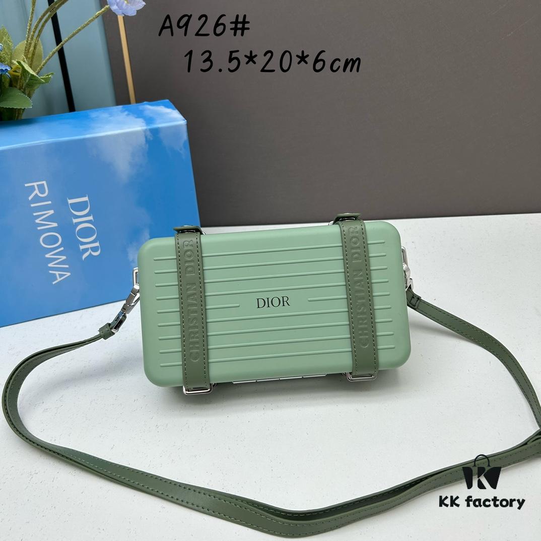 DIOᖇ 🎉🎉 x RIMOWA Limited Edition Mini Luggage Crossbody Bag