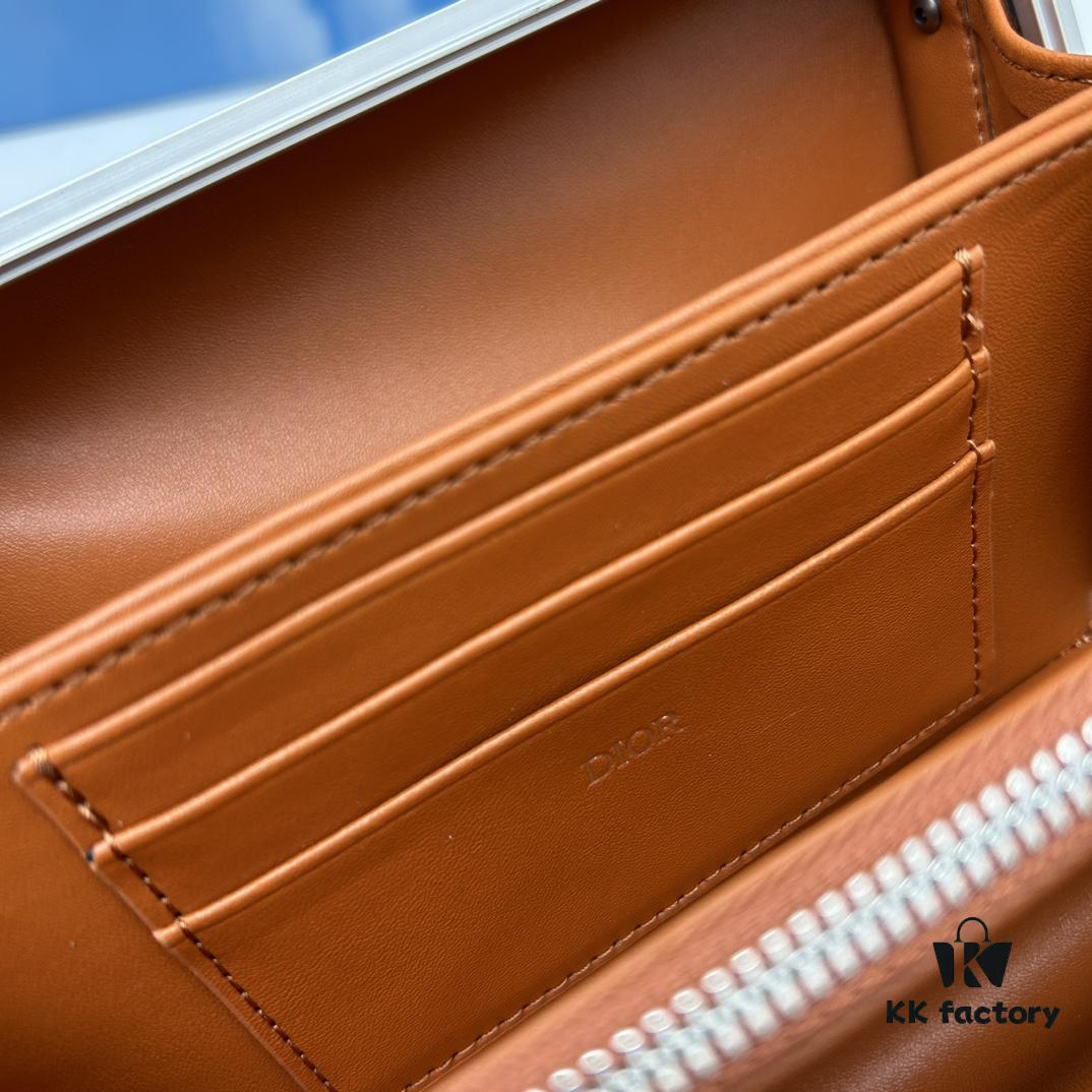 DIOᖇ🎉🎉 & RIMOWA Collaborative Limited Edition Mini Luggage Crossbody Bag