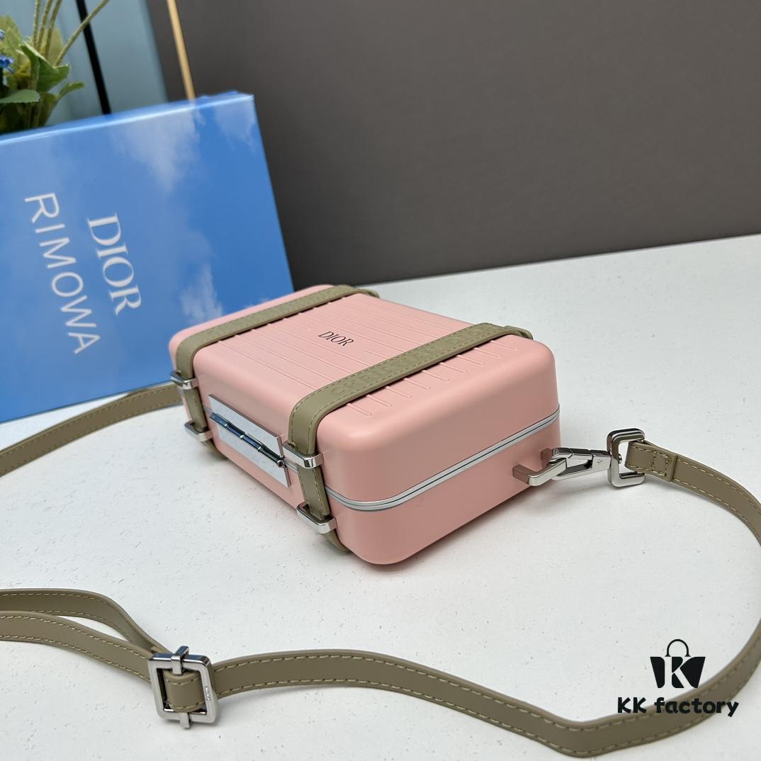 DIOᖇ 🎉🎉 & RIMOWA Limited Edition Collaborative Mini Luggage Crossbody Bag