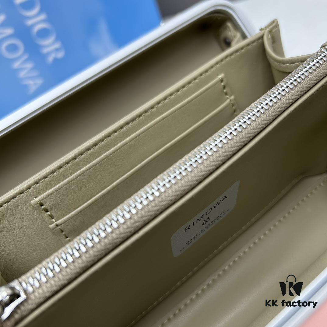 DIOᖇ 🎉🎉 & RIMOWA Limited Edition Collaborative Mini Luggage Crossbody Bag