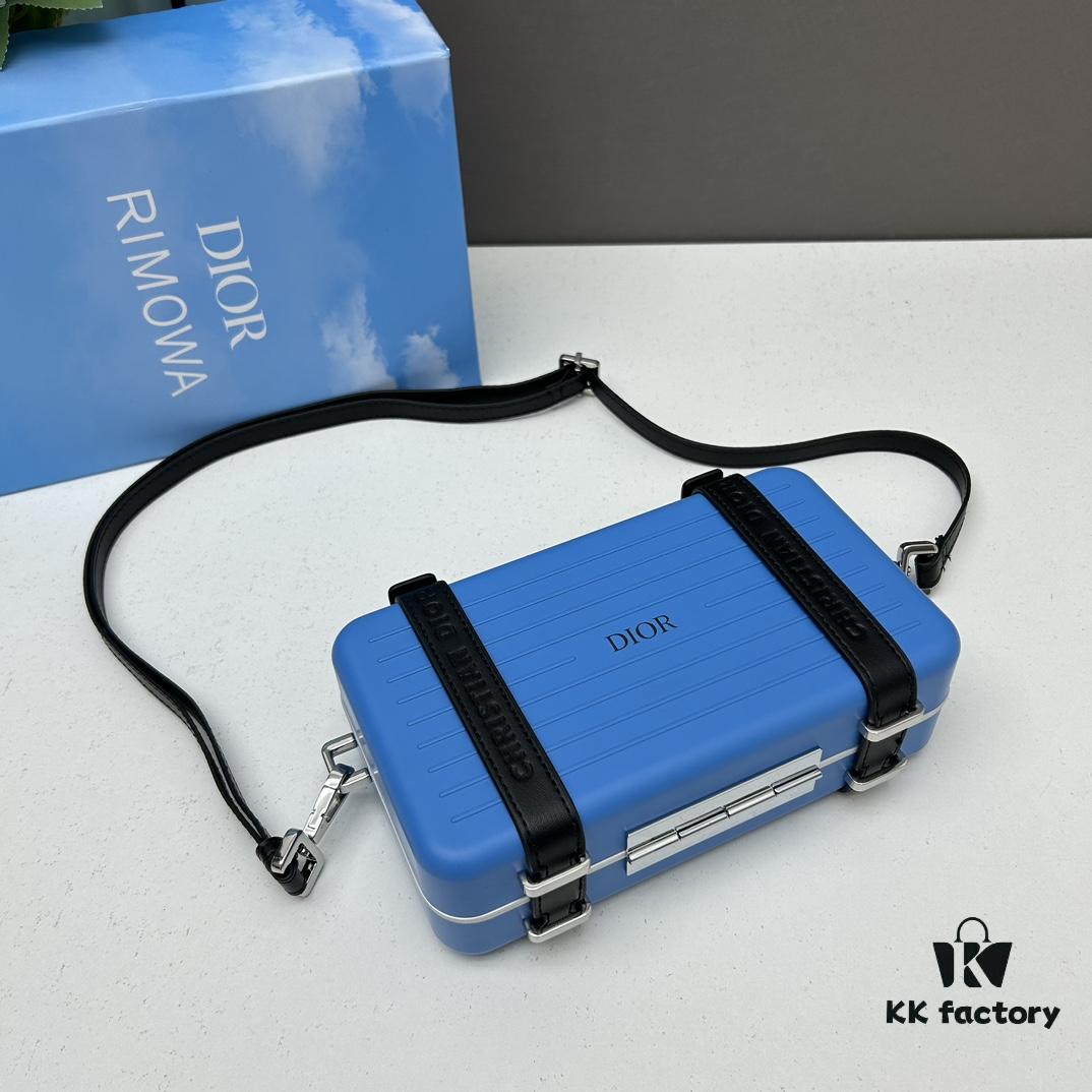 DIOᖇ 🎉🎉 & RIMOWA Limited Edition Collaborative Mini Luggage Crossbody Bag