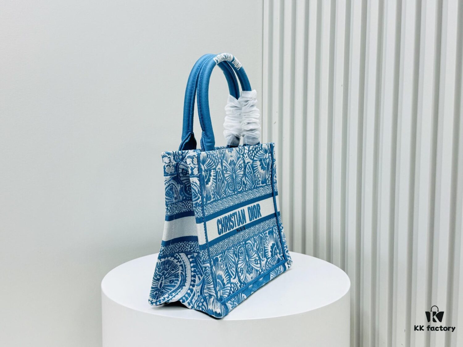 Authentic Thick Fabric Warning  ️ Small Size Book Tote