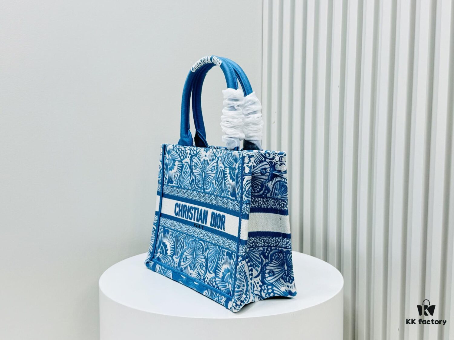 Authentic Thick Fabric Warning  ️ Small Size Book Tote