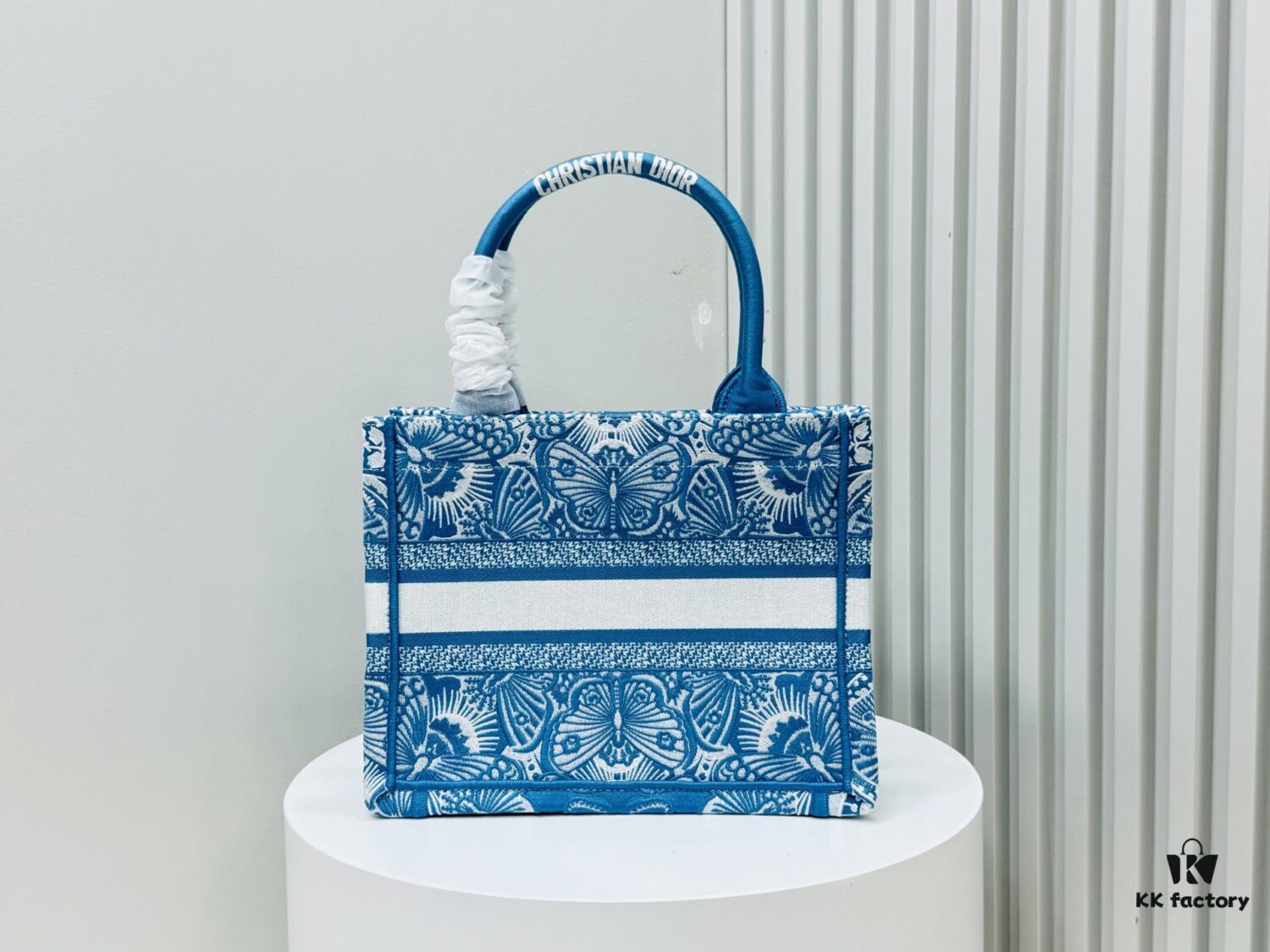 Authentic Thick Fabric Warning  ️ Small Size Book Tote