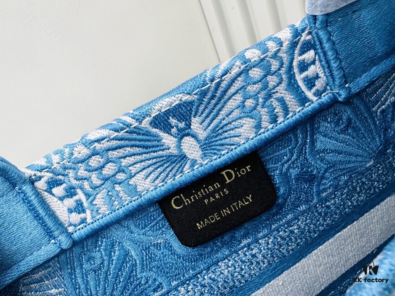 Authentic Thick Fabric Warning  ️ Small Size Book Tote