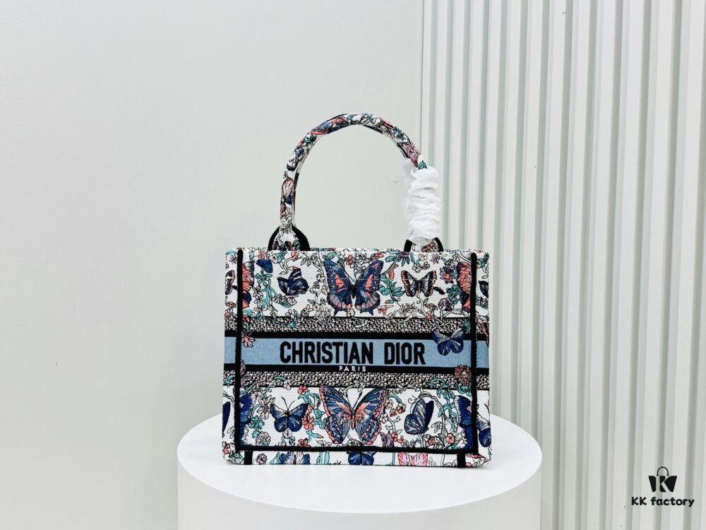 Authentic Thick Fabric Warning  ️ Small Size 'Book Tote'