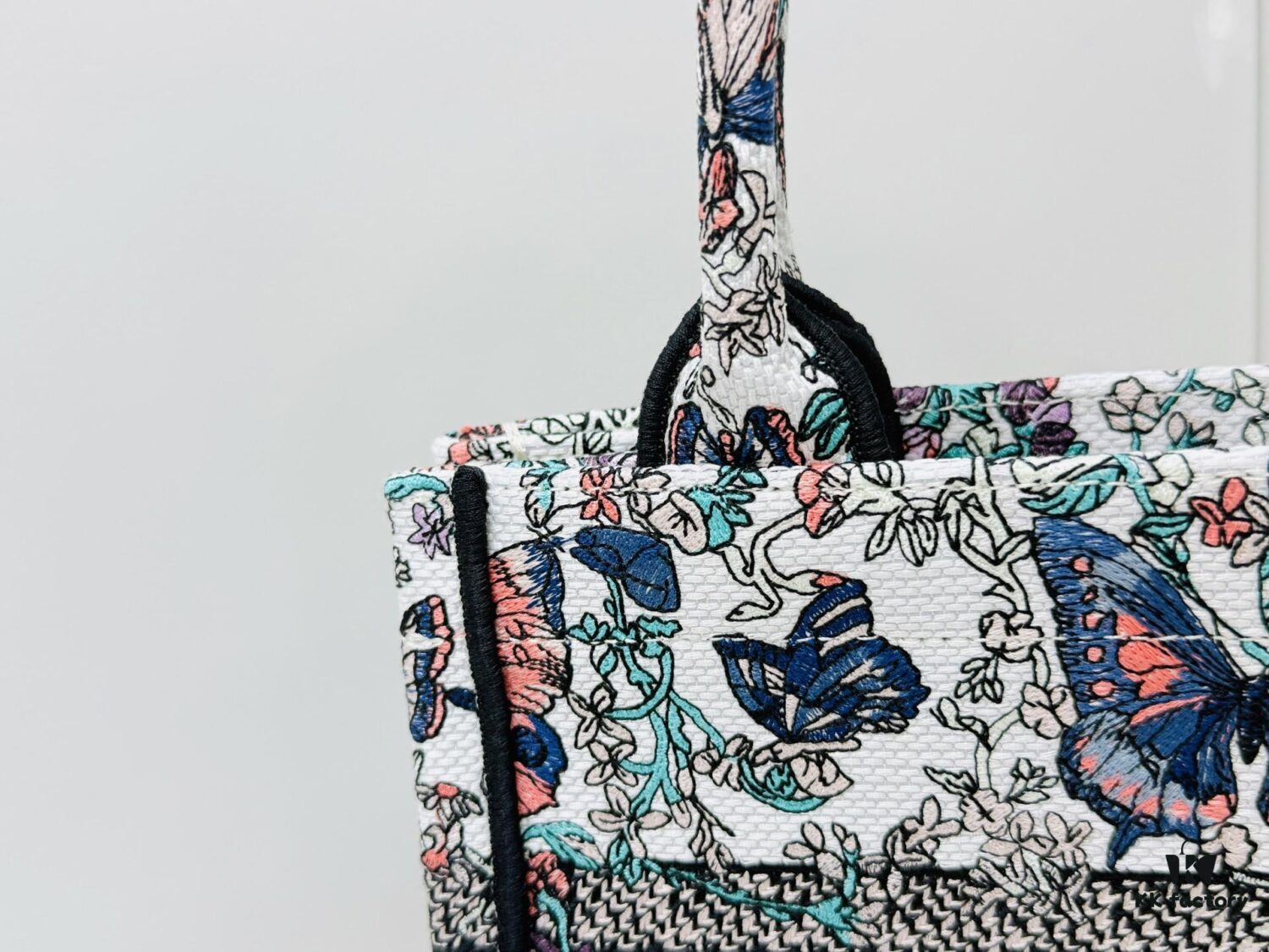 Authentic Thick Fabric Warning  ️ Small Size 'Book Tote'