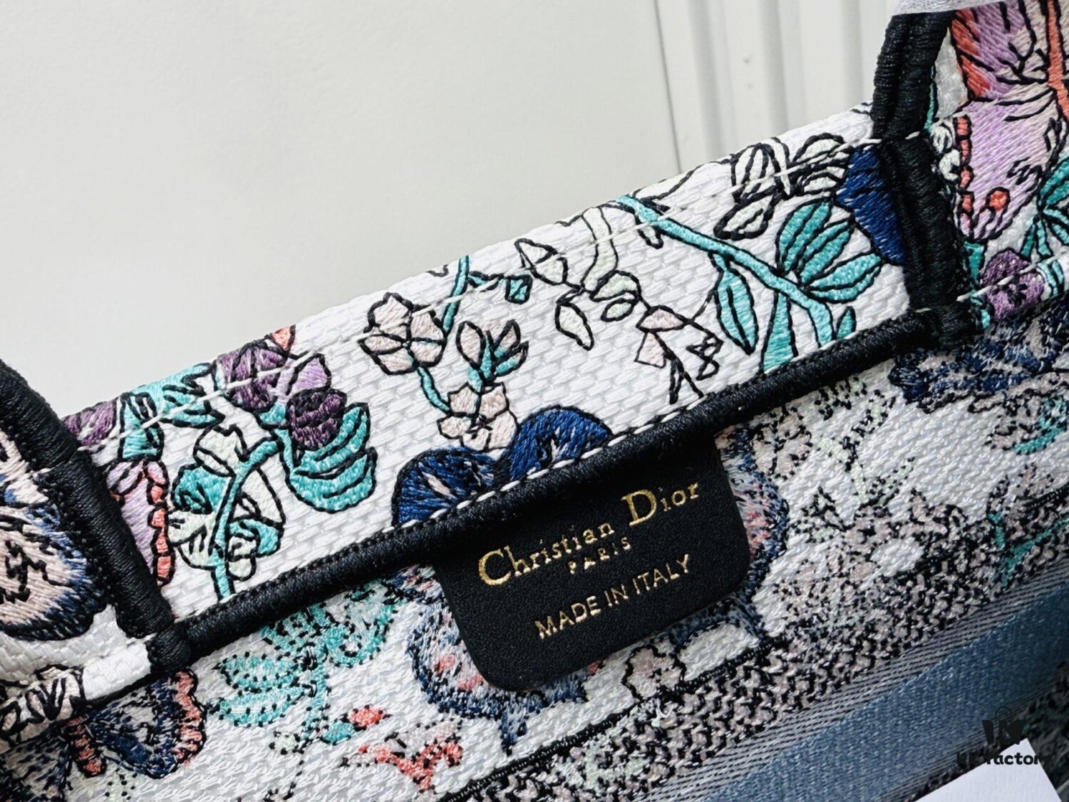 Authentic Thick Fabric Warning  ️ Small Size 'Book Tote'