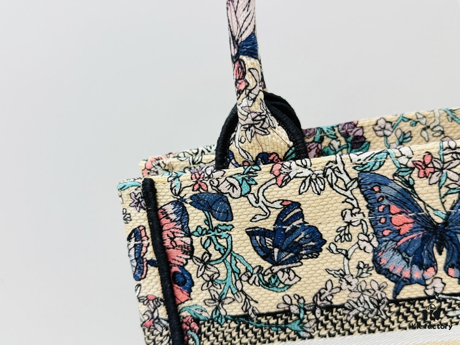 Authentic Thick Fabric Warning  ️ Small Size 'Book Tote'