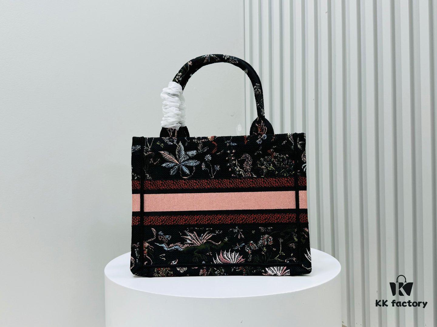 Authentic Thick Fabric Warning  ️ Small Size 'Book Tote'