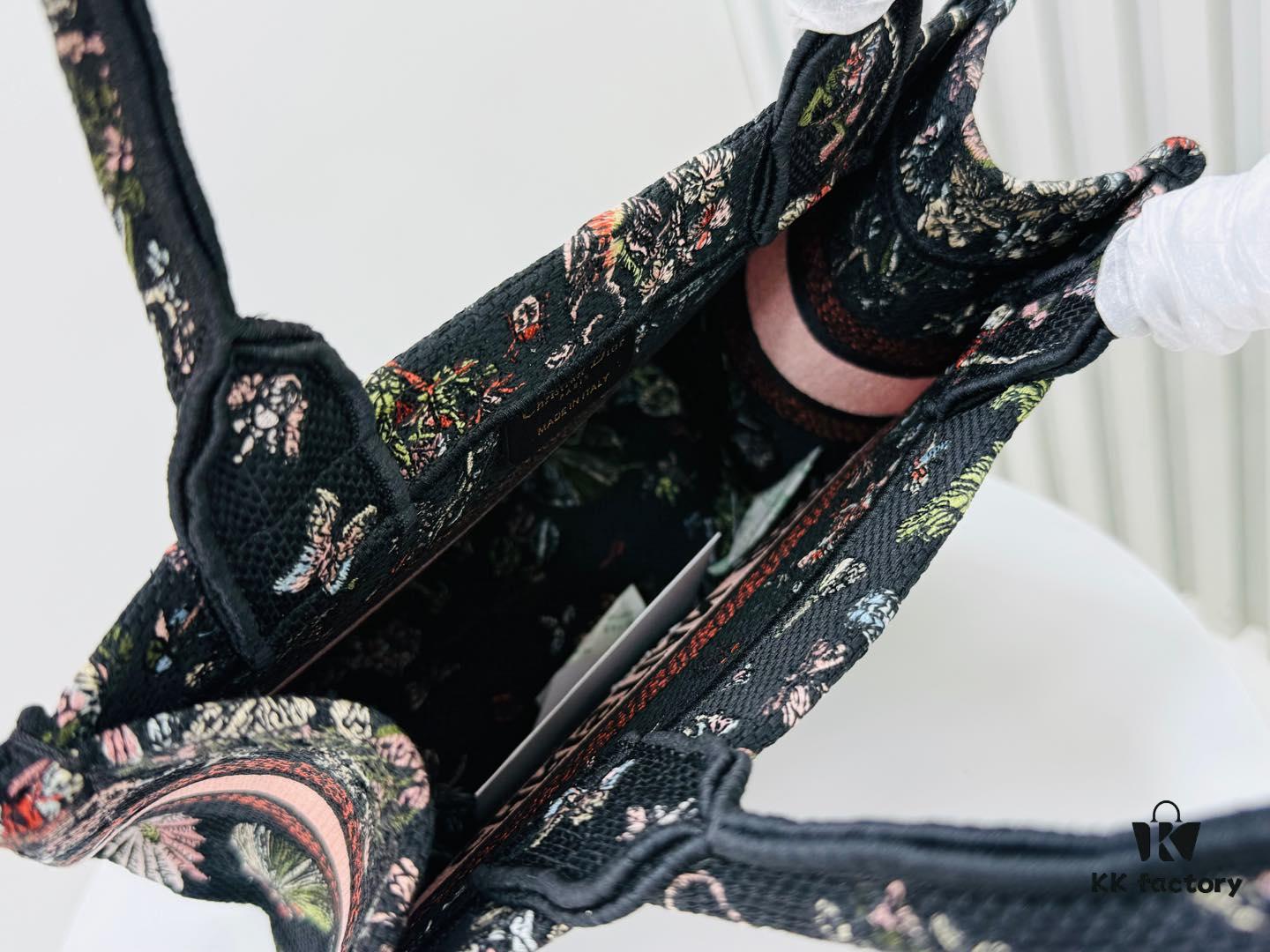 Authentic Thick Fabric Warning  ️ Small Size 'Book Tote'