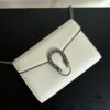 GG Dionysus WOC Chain Mini Handbag / Wallet in White Full Leather - Model No. 401231