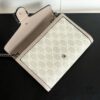 GG Dionysus WOC Chain Mini Handbag / Wallet in Oatmeal with Horsebit Closure and Flip Design