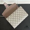 GG Dionysus WOC Chain Mini Handbag / Wallet with Khaki Lining, Horsehead Stirrup Closure and Flip Design