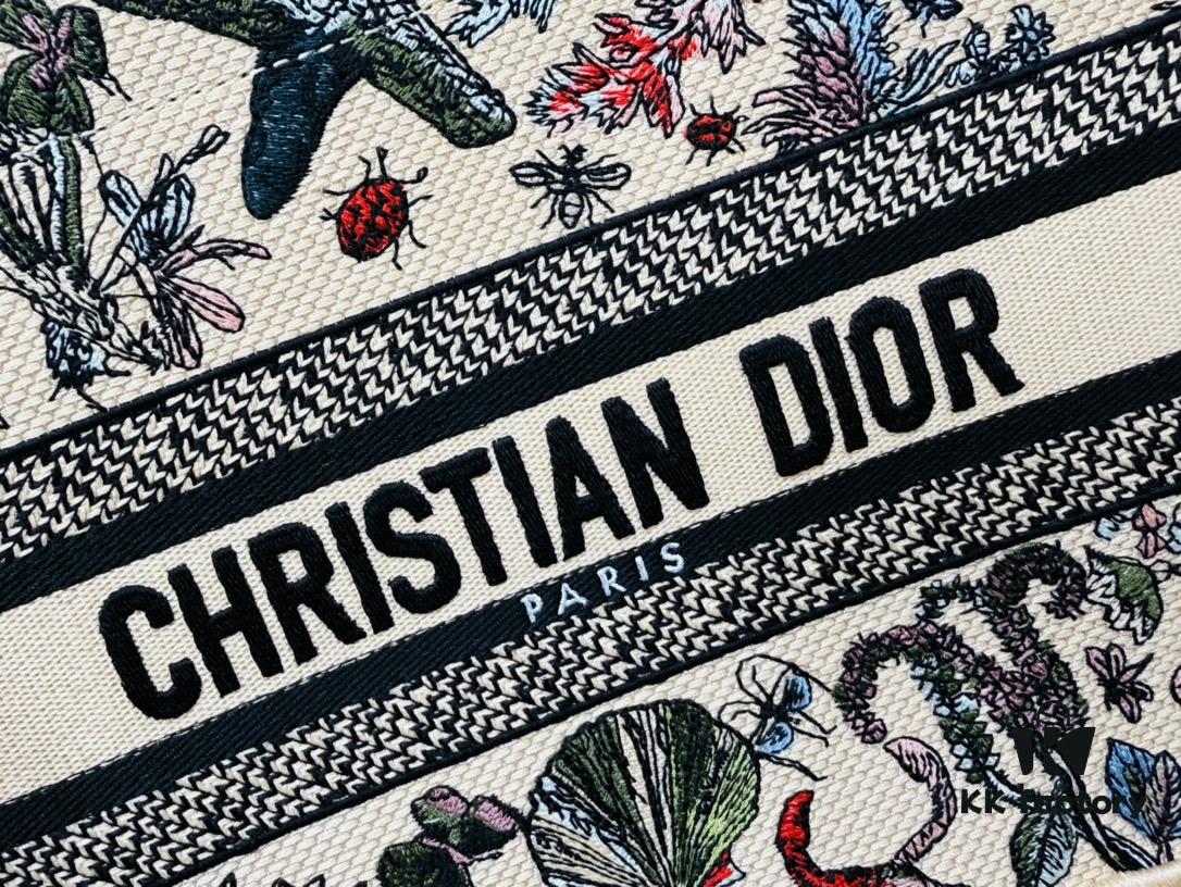 Authentic Thick Fabric Warning  ️ Small Size Book Tote