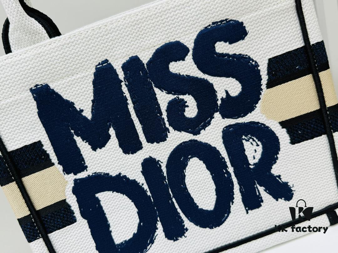 Authentic Thick Fabric Warning  ️ Small Size 'Book Tote'