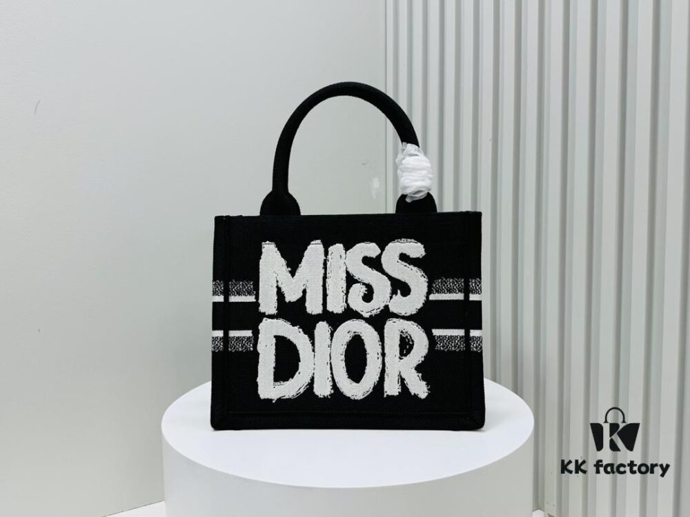 Authentic Thick Fabric Warning  ️ Small Size Book Tote