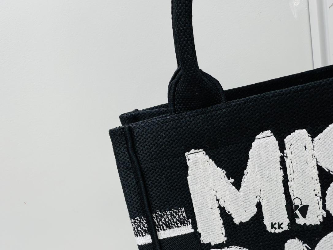 Authentic Thick Fabric Warning  ️ Small Size 'Book Tote'