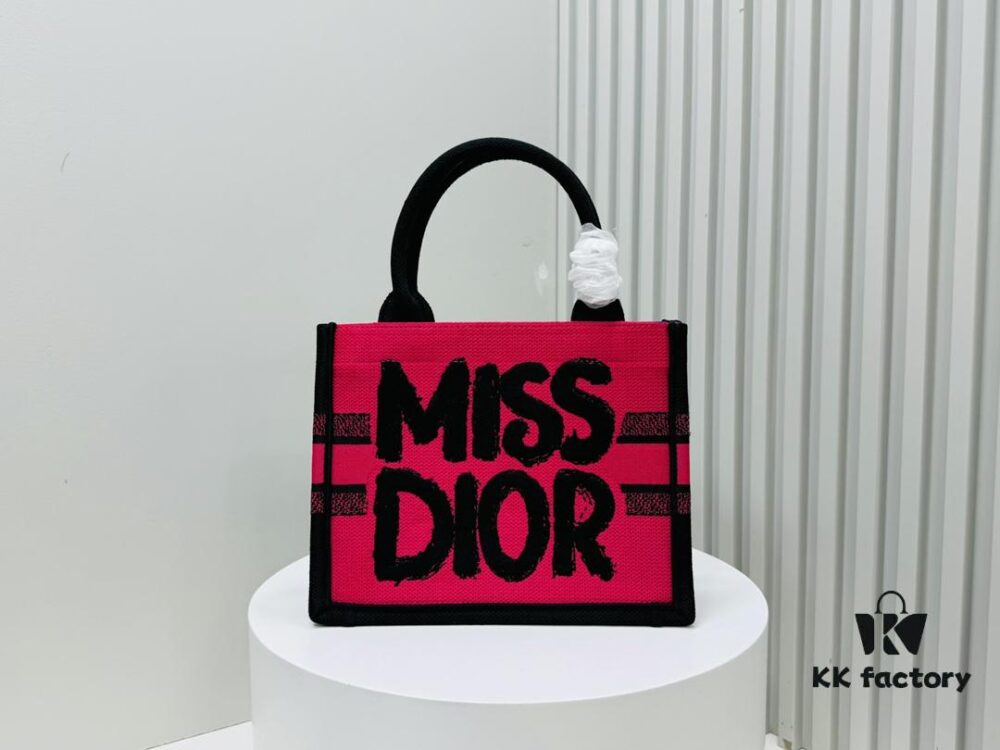 Authentic Thick Fabric Warning  ️ Small Size Book Tote