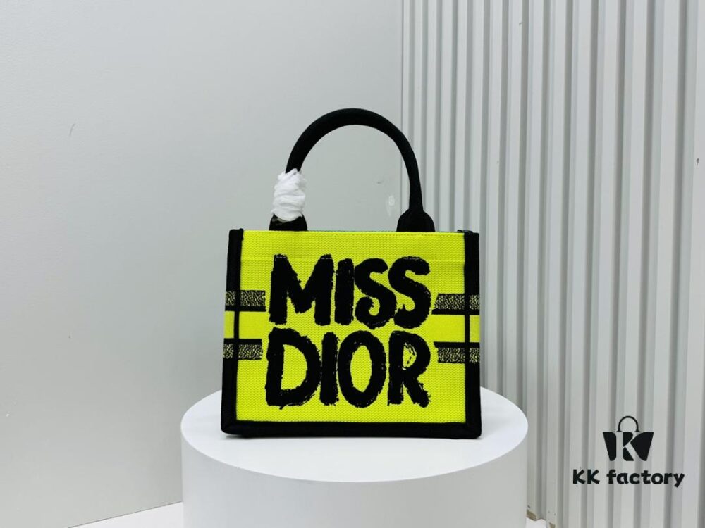 Authentic Thick Fabric Warning  ️ Small Size Book Tote