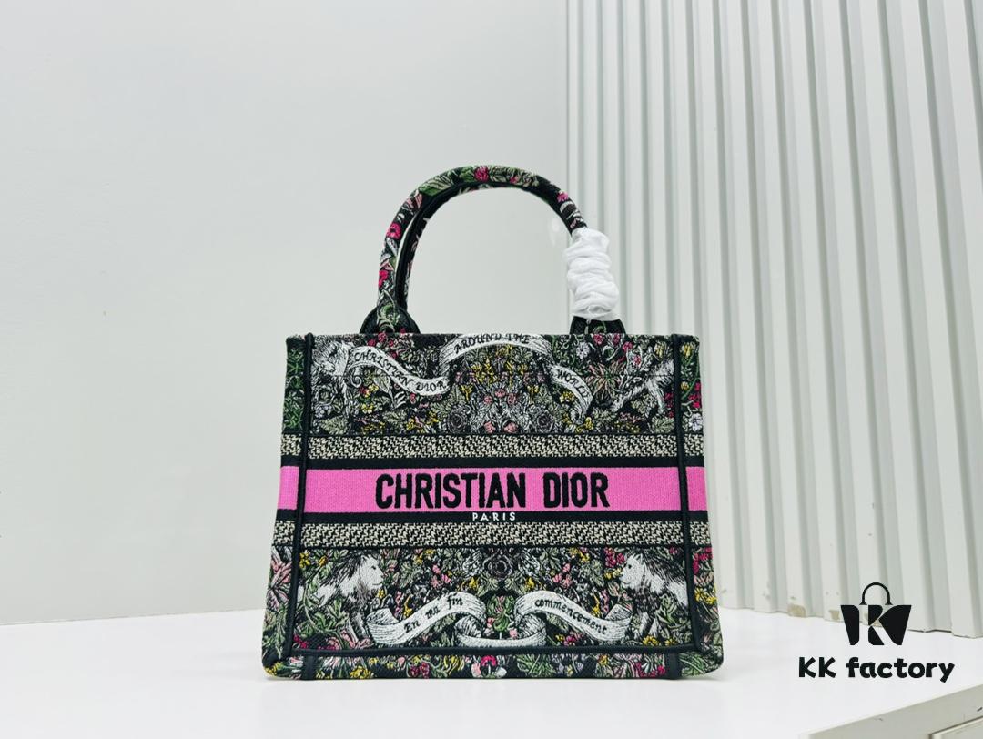 Authentic Thick Fabric Warning  ️ Small Size Book Tote