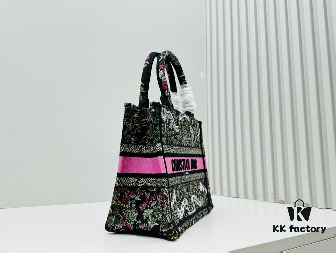 Authentic Thick Fabric Warning  ️ Small Size Book Tote