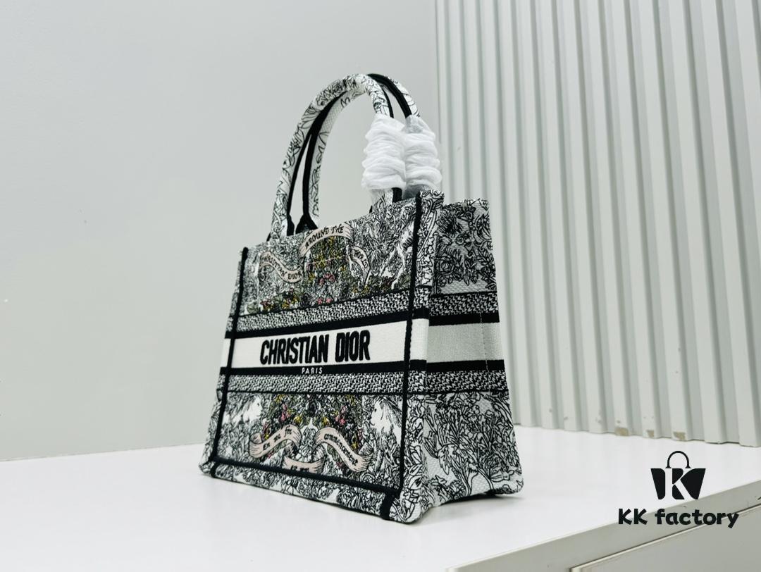 Authentic Thick Fabric Warning  ️ Small Size 'Book Tote'