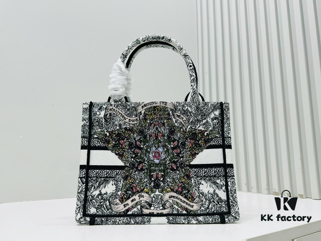 Authentic Thick Fabric Warning  ️ Small Size 'Book Tote'