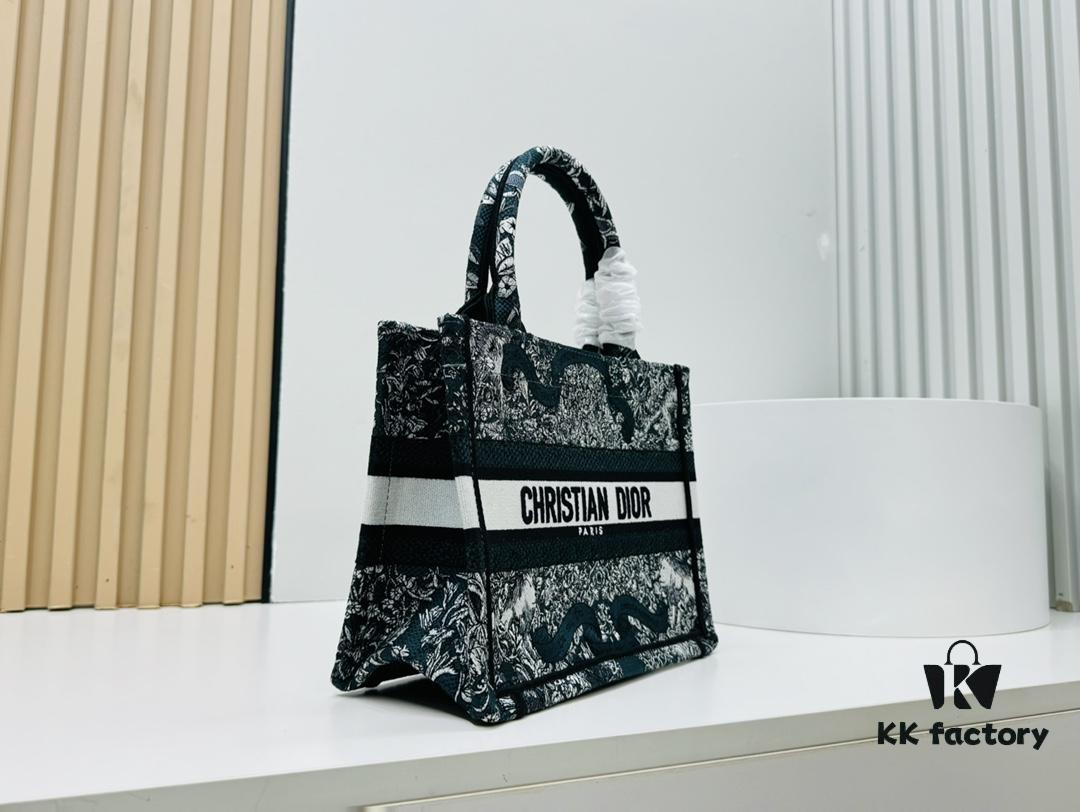 Authentic Thick Fabric Warning  ️ Small Size Book Tote