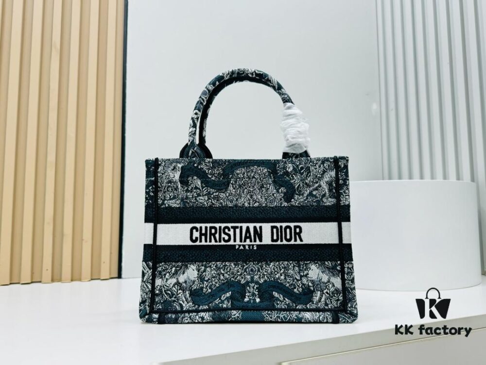 Authentic Thick Fabric Warning  ️ Small Size Book Tote