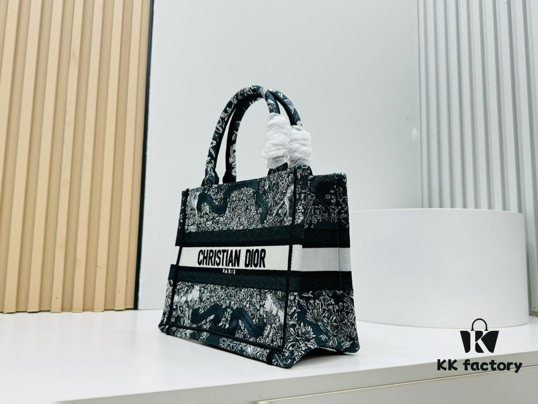 Authentic Thick Fabric Warning  ️ Small Size Book Tote