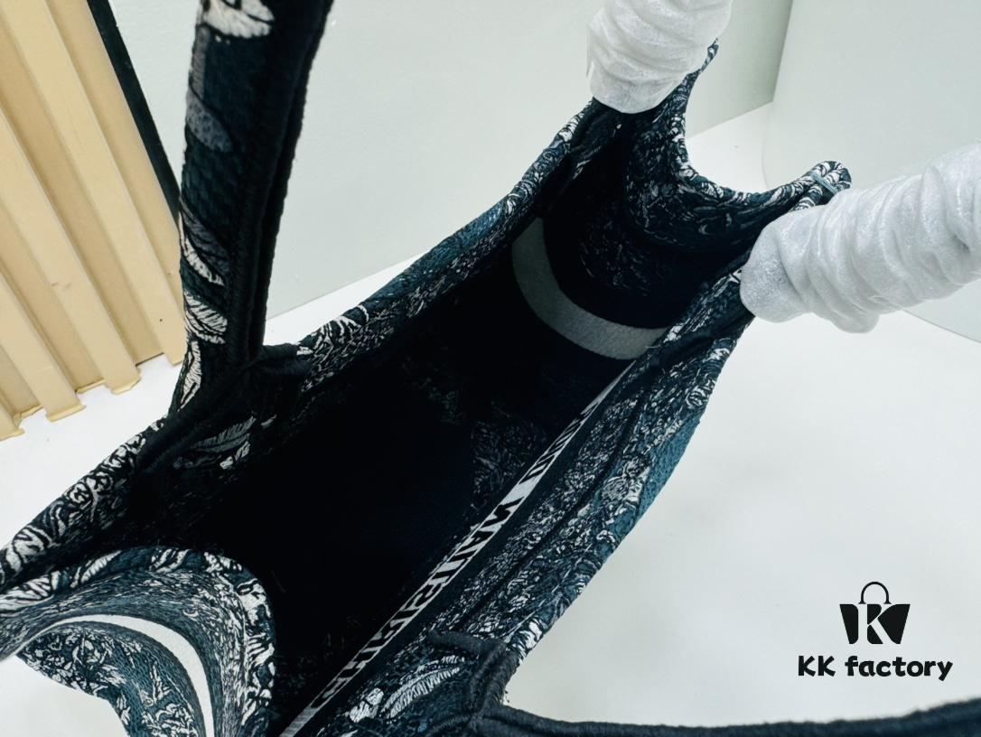 Authentic Thick Fabric Warning  ️ Small Size Book Tote