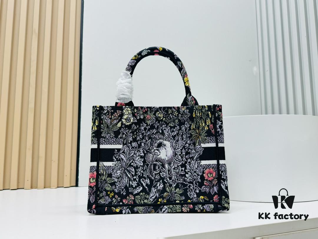 Authentic Thick Fabric Warning  ️ Small Size Book Tote