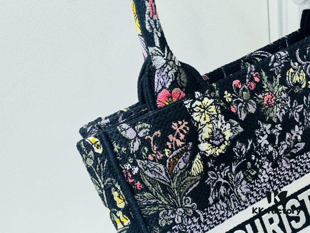 Authentic Thick Fabric Warning  ️ Small Size Book Tote