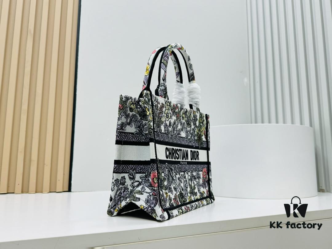 Authentic Thick Fabric Warning  ️ Small Size Book Tote