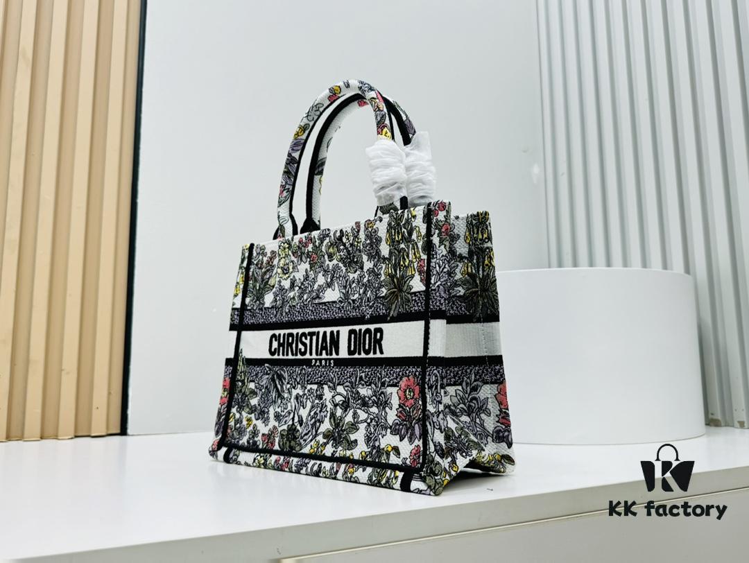 Authentic Thick Fabric Warning  ️ Small Size Book Tote