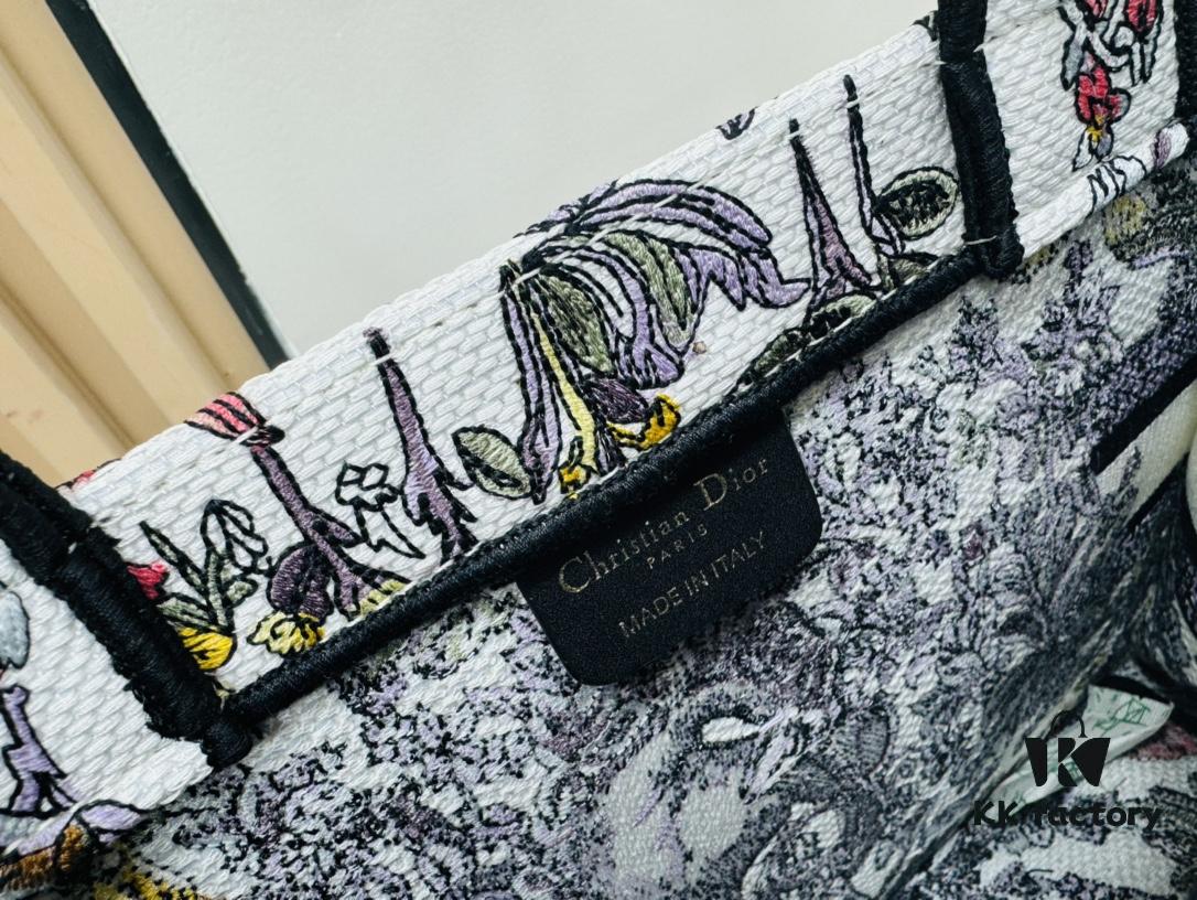 Authentic Thick Fabric Warning  ️ Small Size Book Tote