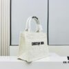 Authentic Thick Fabric  ️ Small White Lace Book Tote